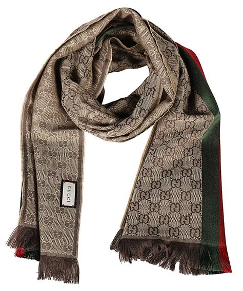 sciarpe cotone gucci|sciarpe indossi gucci.